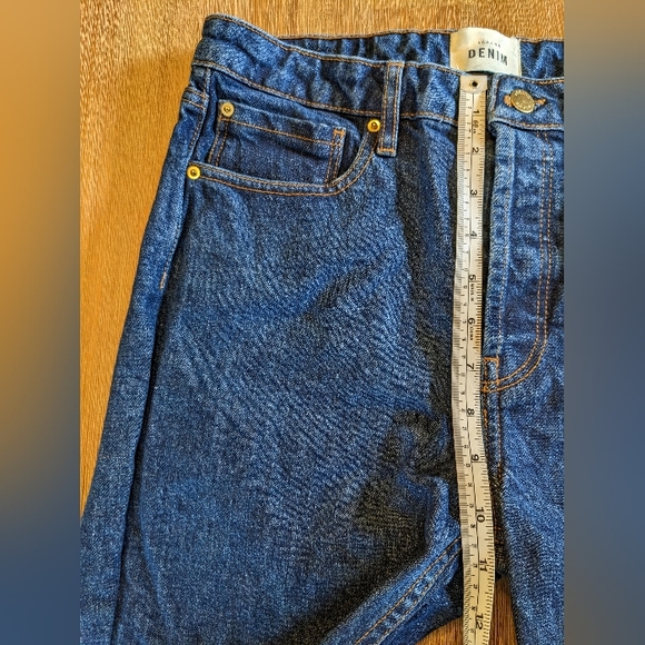 SEZANE 🌟 High Rise Slim Jeans Brut size 28 - Picture 11 of 12